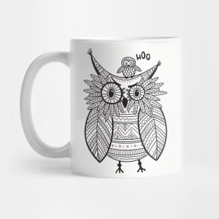 Two cutie owls Mug